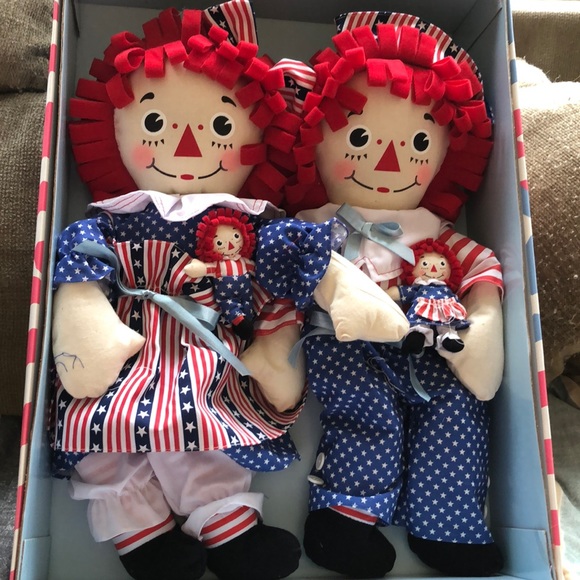 Stars & Stripes Raggedy Ann & Andy - Picture 5 of 8